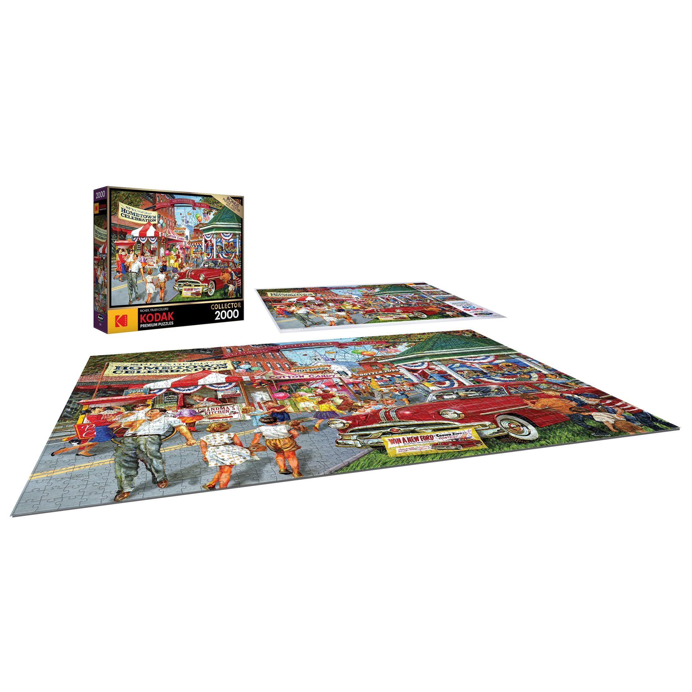 Amazon.com: RoseArt - Kodak Premium Collector - Hometown