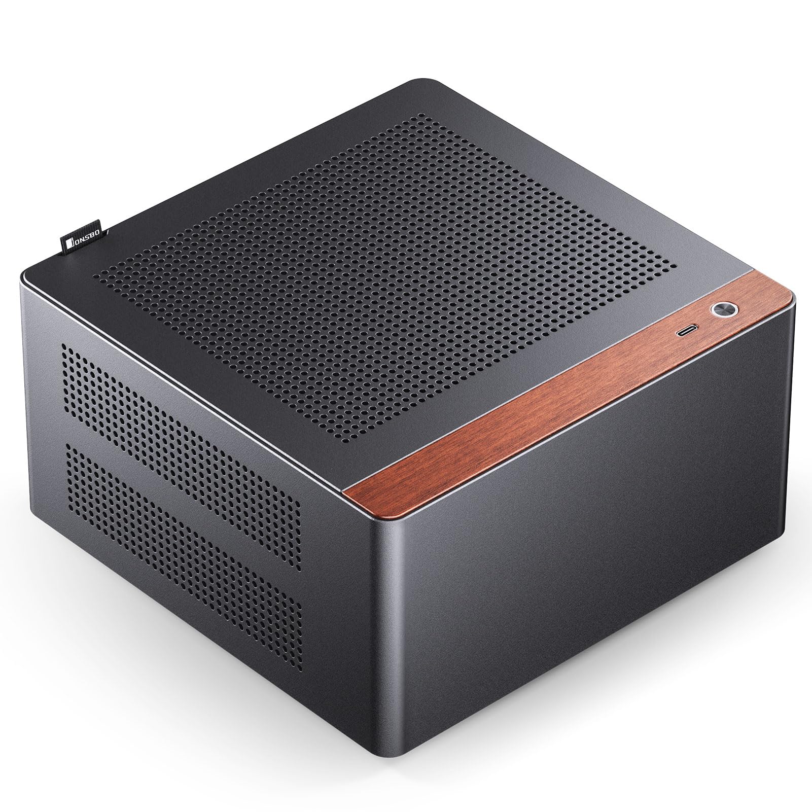 Amazon.com: JONSBO NV10 Black MINI ITX PC Case, Aluminum Alloy Amazon.com: JONSBO NV10 Black MINI ITX PC Case, Aluminum Alloy