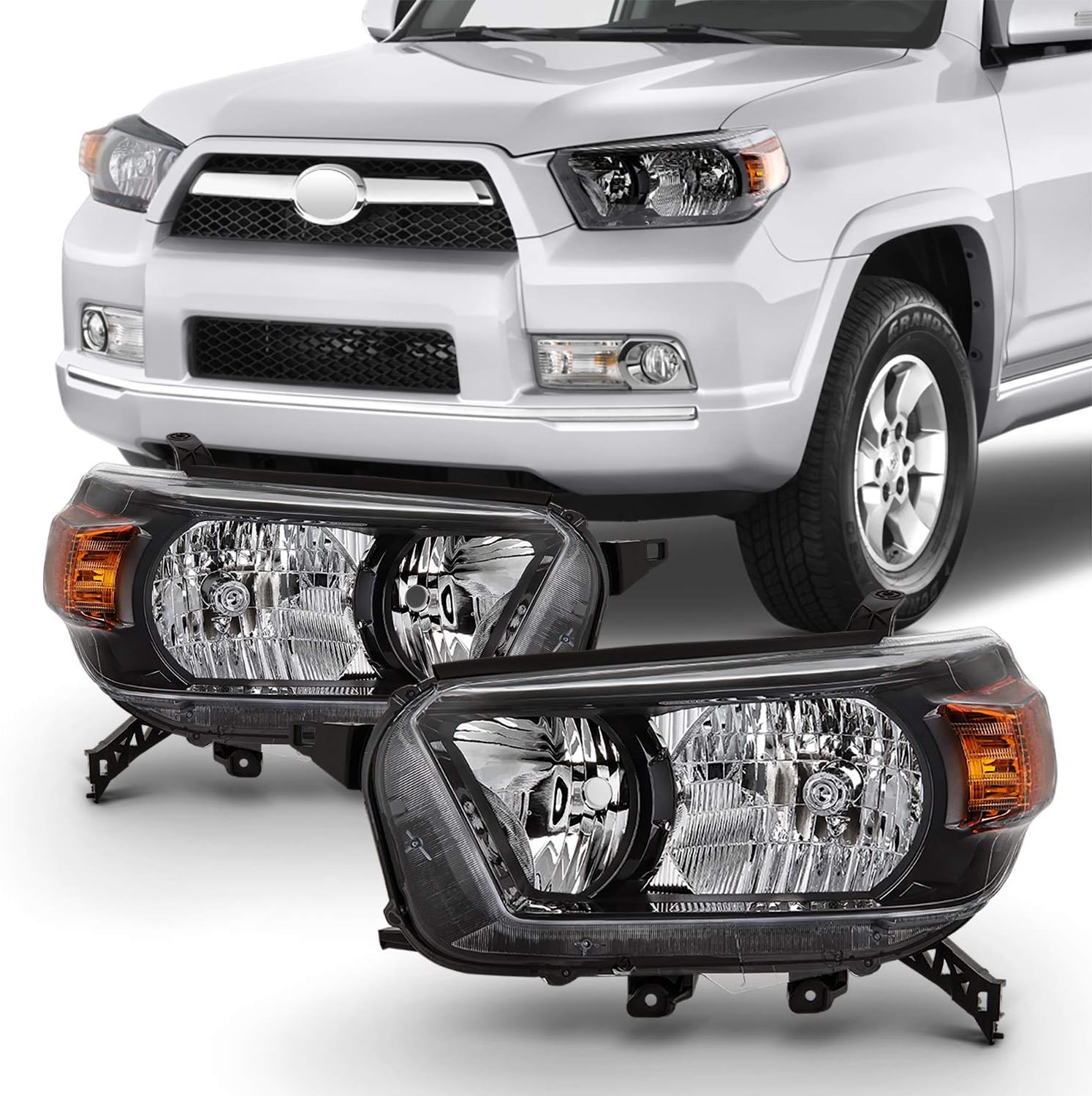 Amazon.com: AKKON - Fits 2010 2011 2012 2013 Toyota 4Runner SR5/Trail ...
