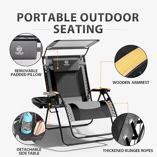 Miniatura 9 de doubob Silla, negro-con dosel