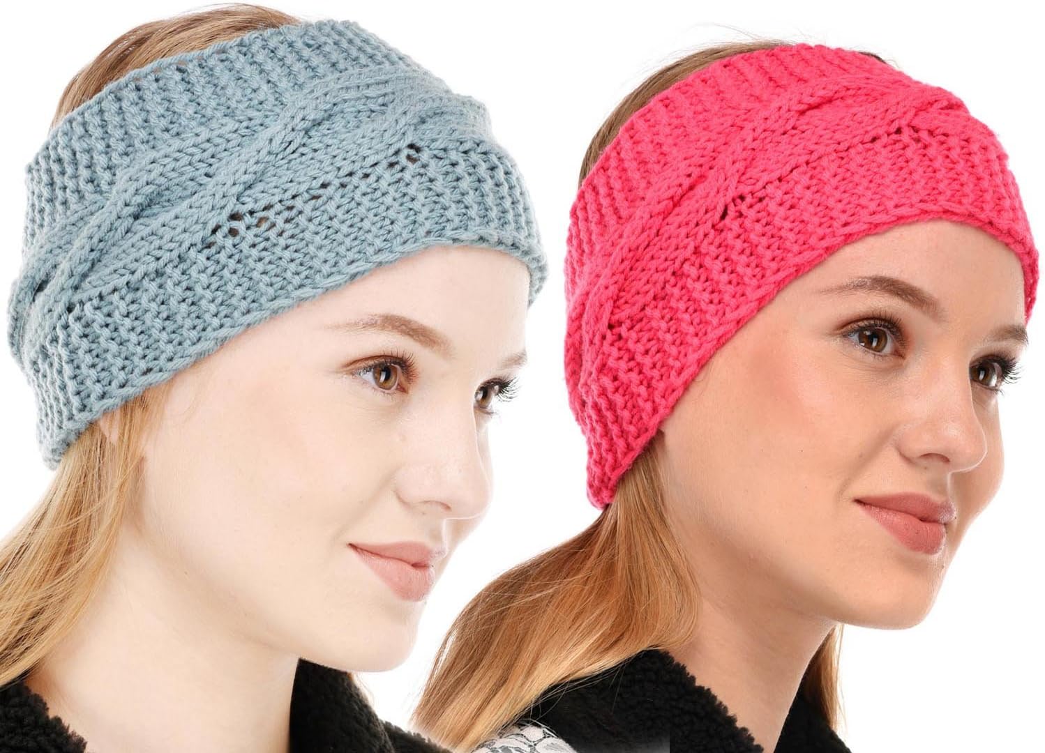 VR Designers Winter Woolen Womens Headband Earwarmer Earmuff
