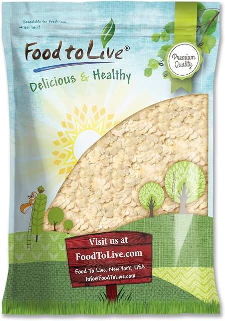 Food to Live - Blanched Sliced Almonds, 8 Pounds Thinly Sliced Raw Blanc...