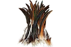 THARAHT Rooster Coque Tail Feathers Bulk: Crafting with Natural Beauty