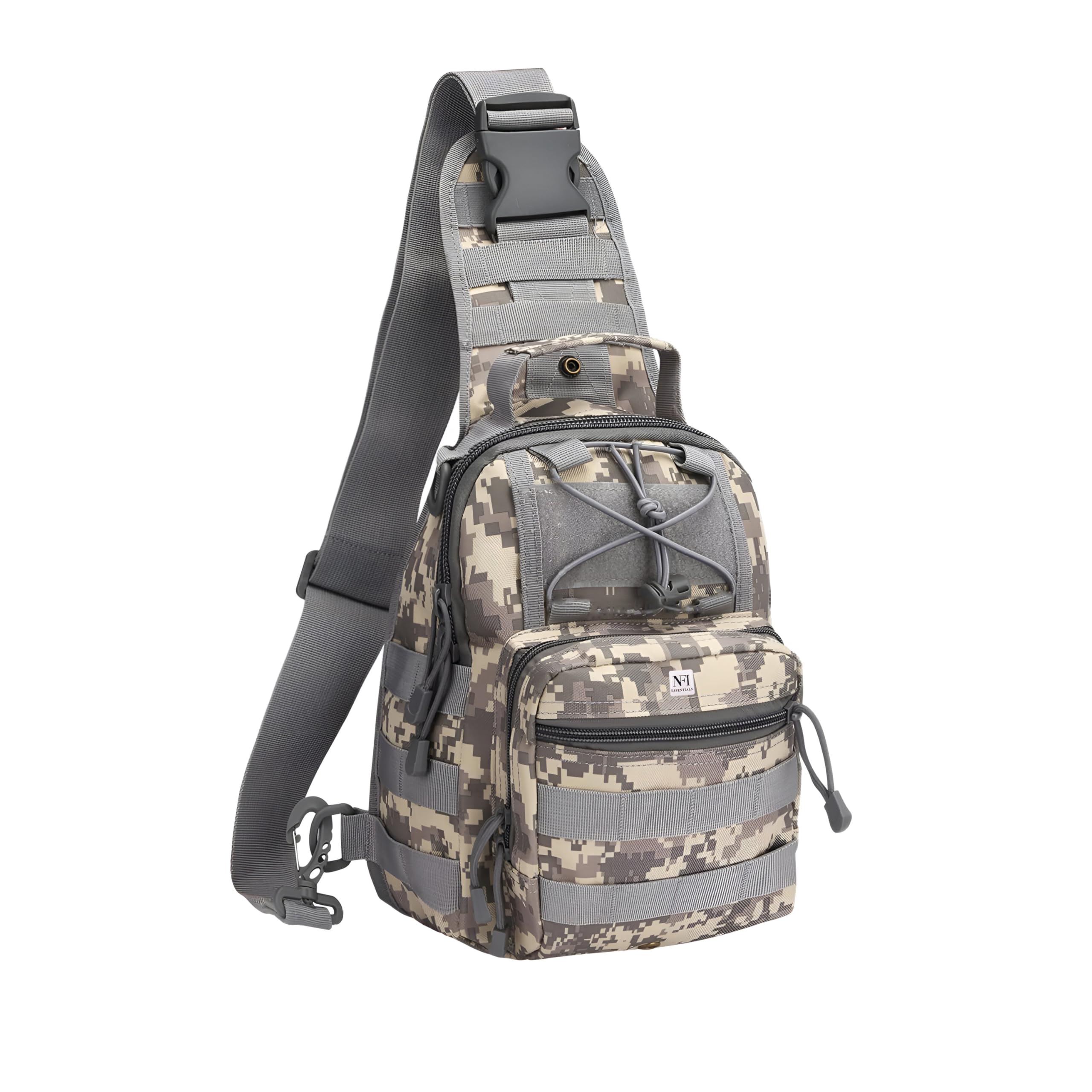 nfi essentials Crossbody Bag, Tactical Backpack, Military Bag, Sling Chest Bag, Shoulder Bag, Travel Sports Outdoor Backpack, Cross Body Messenger Army Bag-picture-23