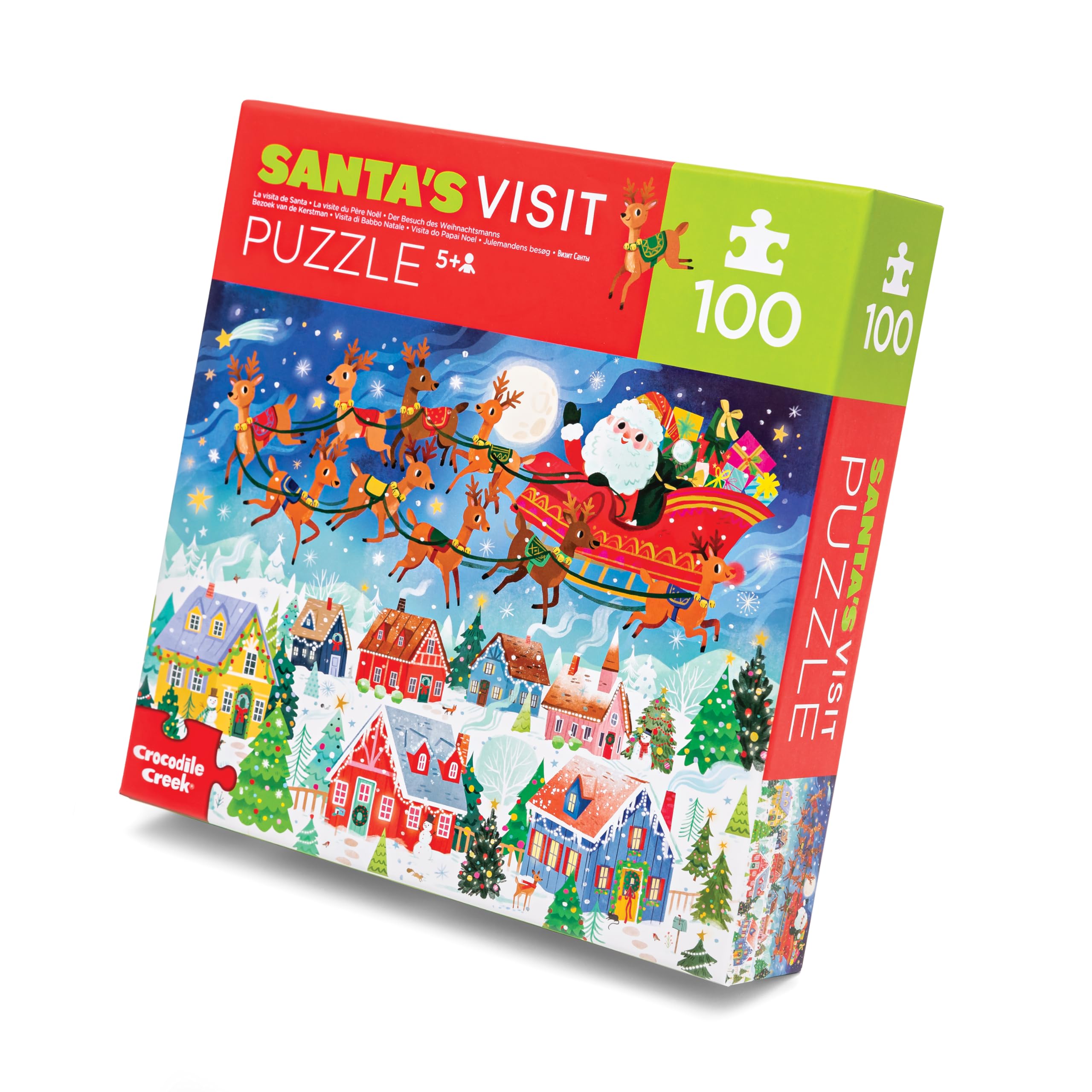 100pc Boxed Puzzle/Santa's Visit