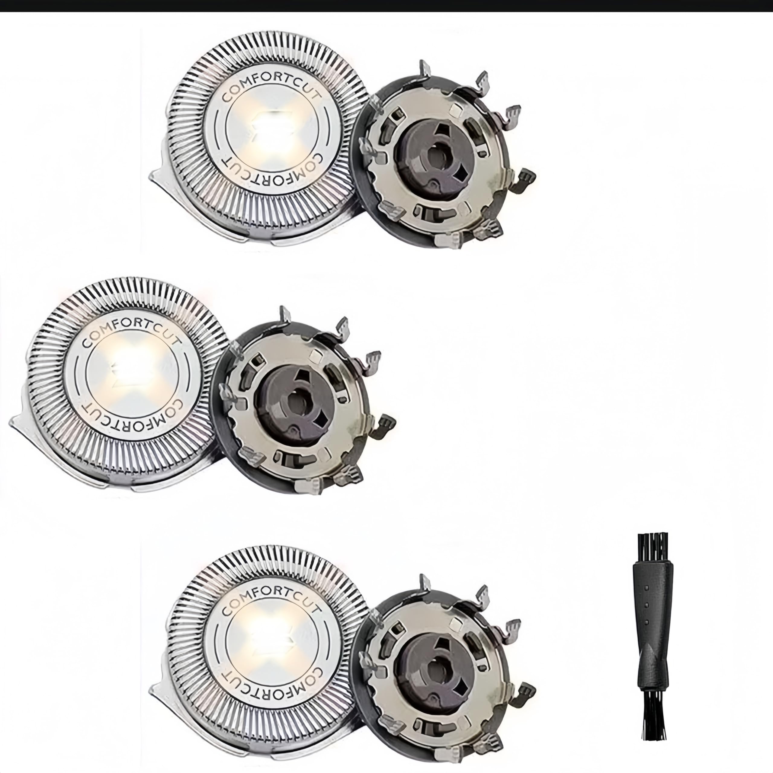 Cabezales de repuesto SH30 para afeitadoras Philips Norelco Series 3000, 2000, 1000 y S738 Click and Style, cabezal de afeitado sh30 de repuesto, paquete de 3