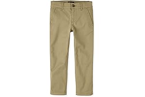 Boys' Husky Stretch Skinny Chino Pants