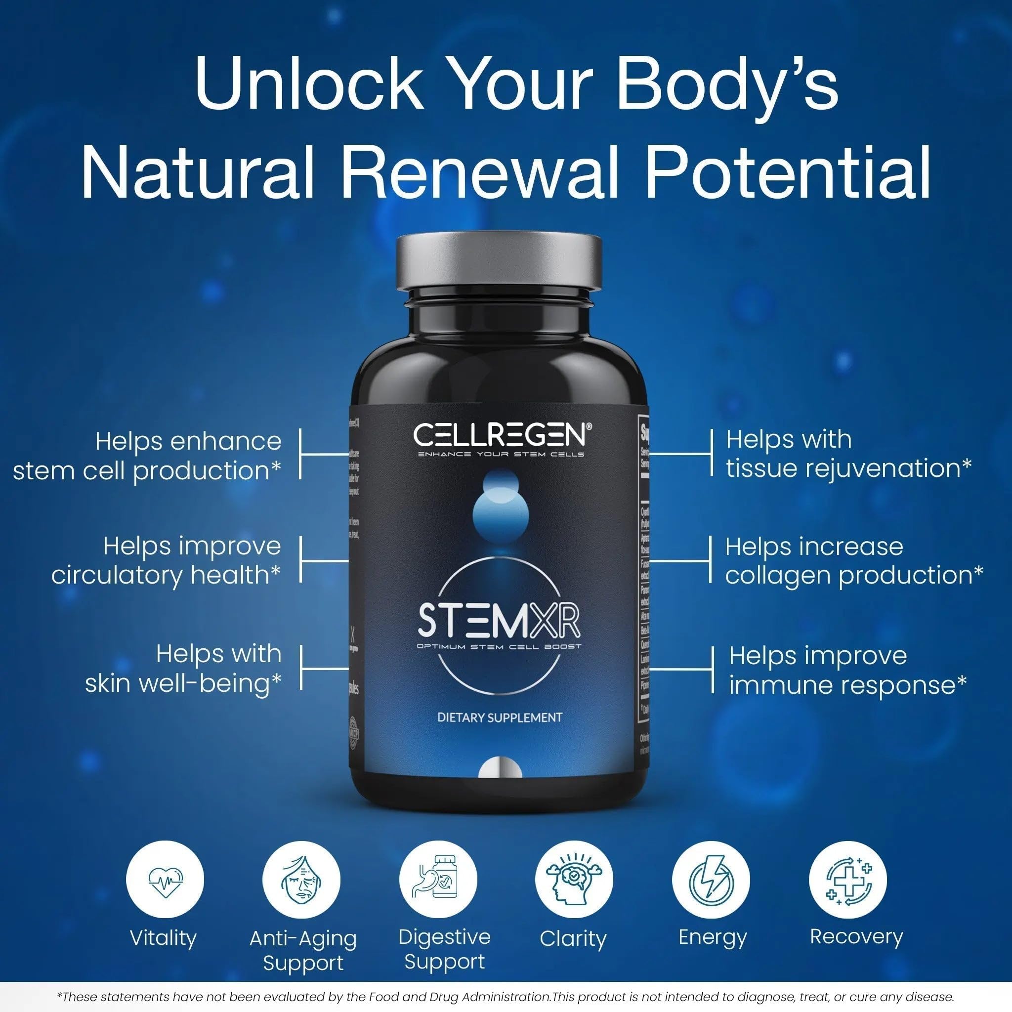 Amazon.com: Cellregen StemXR™ Stem Cell Activator & Circulation