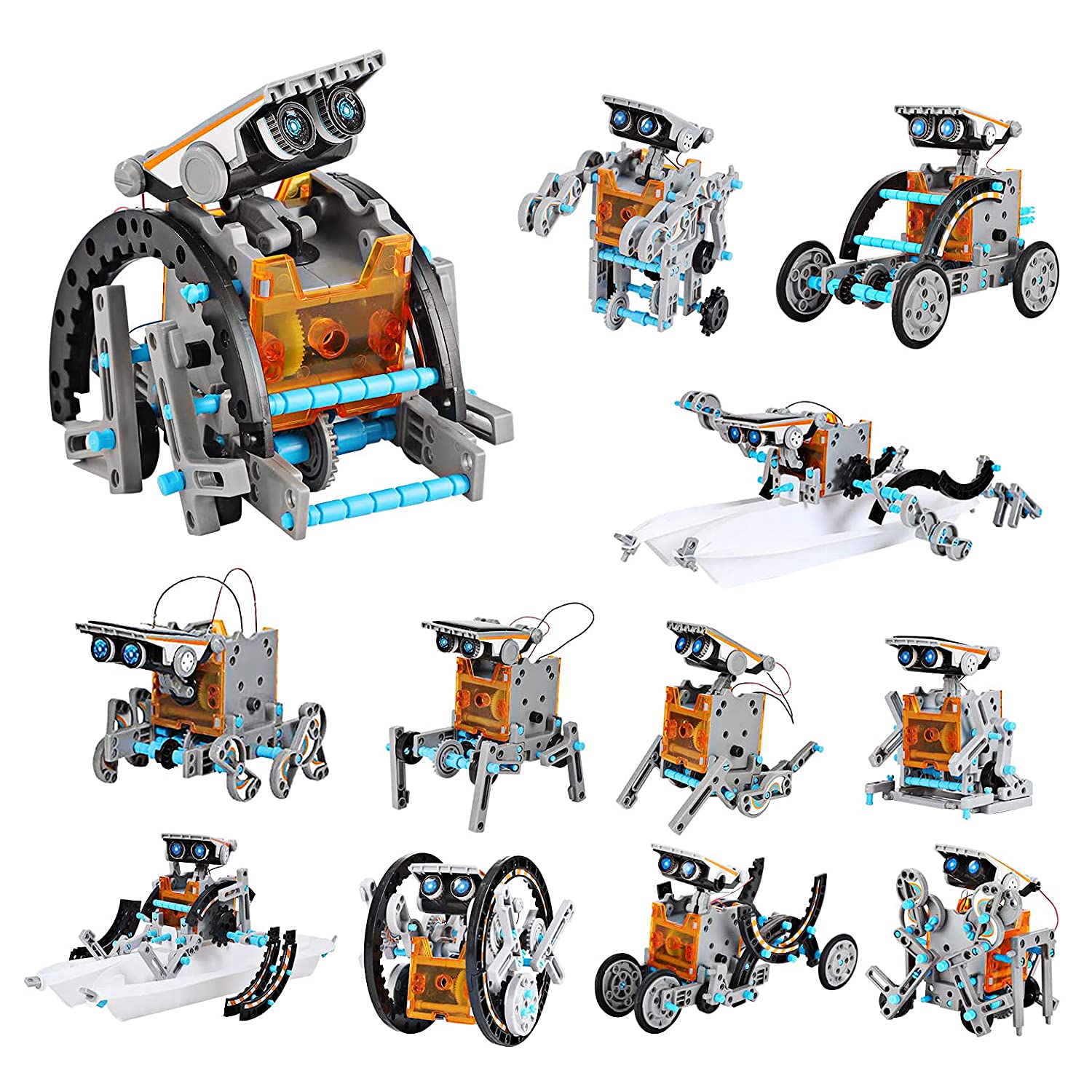 Buy LUCOBE 12in1 Robot Toys, STEM Solar Robot Kit for Boys & Girls