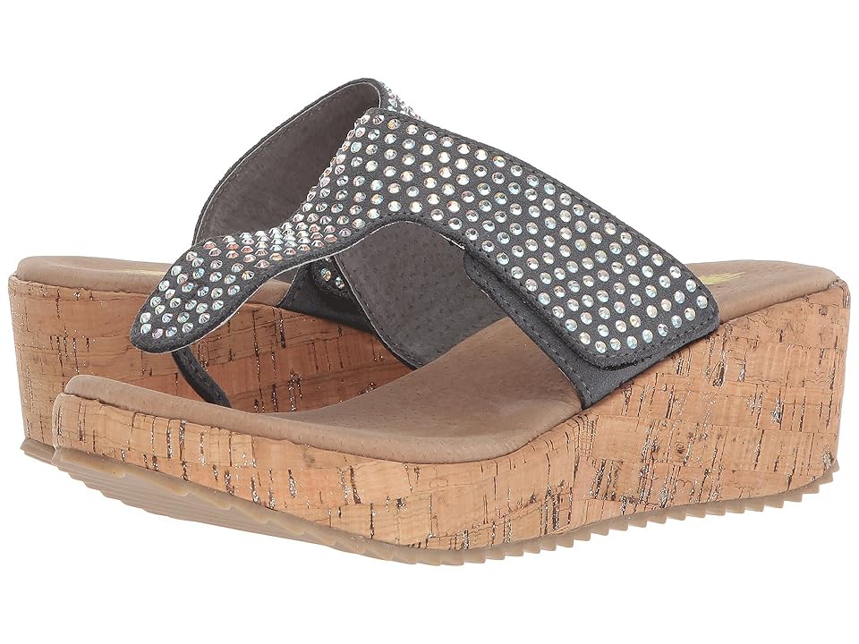 

VOLATILE Morna (Grey) Women's Wedge Shoes