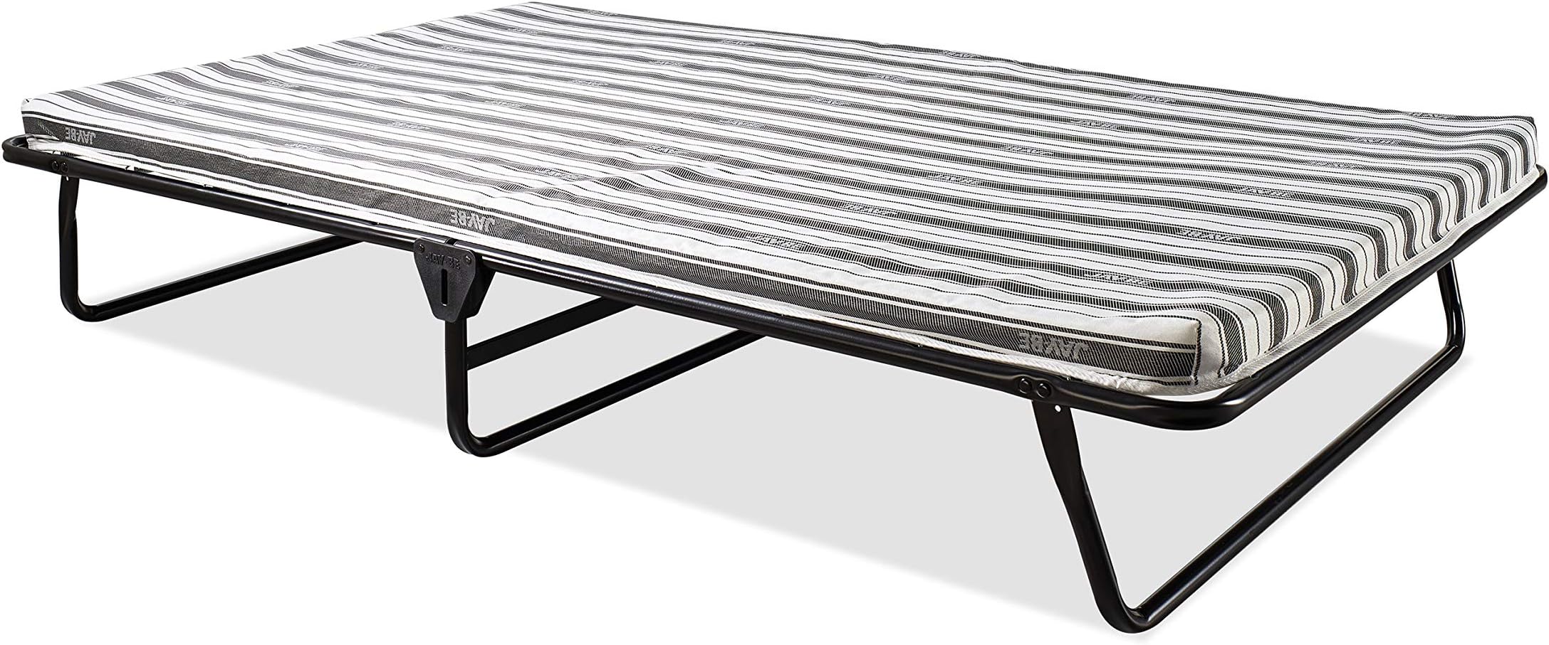 Jay-Be Value Folding Bed with Rebound e-Fibre Mattress, Compact, Small Double