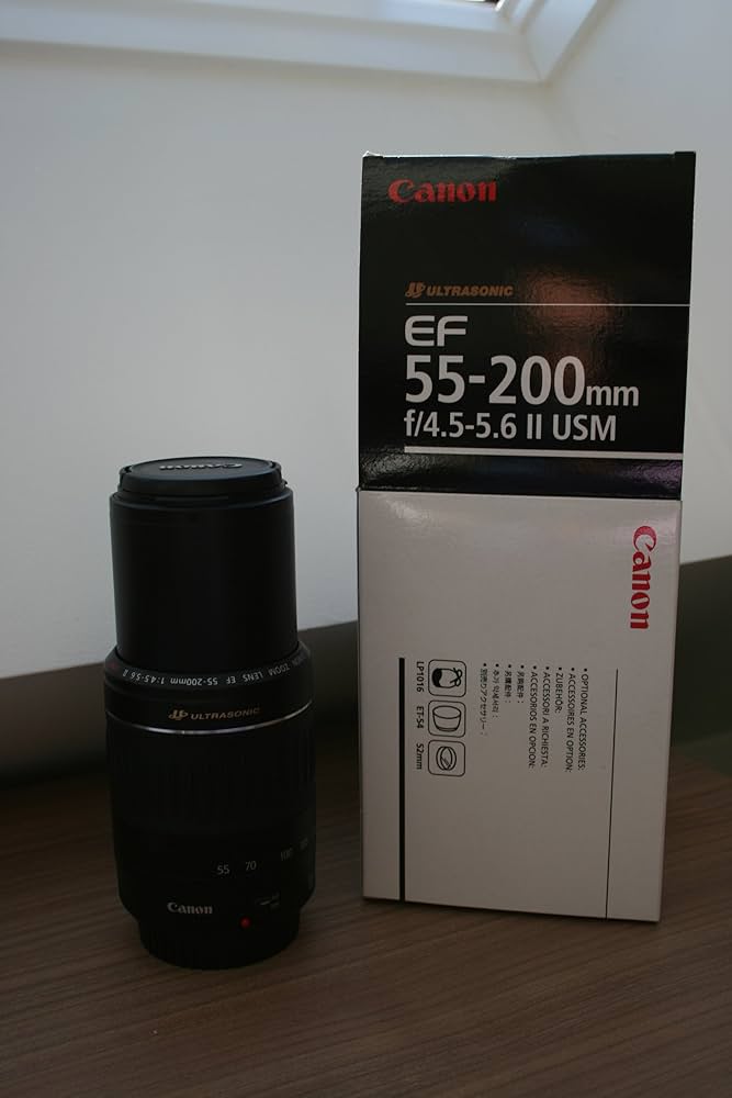 美品⭐️望遠レンズ⭐️Canon EF 55-200 1;4.5-5.6 Ⅱ USM Canon 55-200mm f/4.5-5.6 USM II Lens Review (with samples