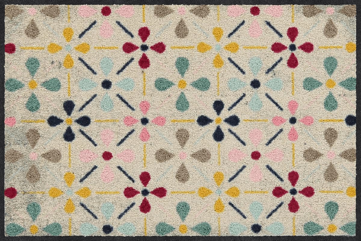 Salonloewe Fussmatte Riki I Schmutzfangmatte & Fußabtreter für Innen 50 x 75 cm