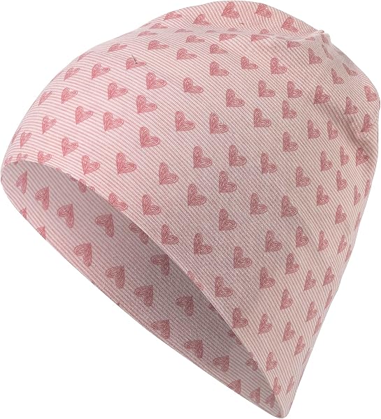 Sterntaler Mädchen Beanie-Mütze Beanie Herzen - 1