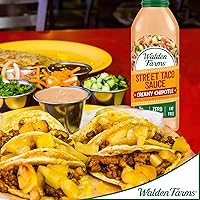 Vista 8 de Walden Farms Street Taco Sauce - Botella cremosa de chipotle de 12 onzas (paquete de 2) Sabrosa, vegana, apta para paleo y keto, sustituto