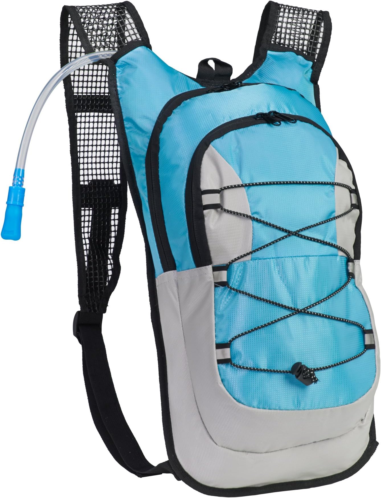 Hydration Pack - 2 Liter Water Bladder with Extra Large Storage Compartment