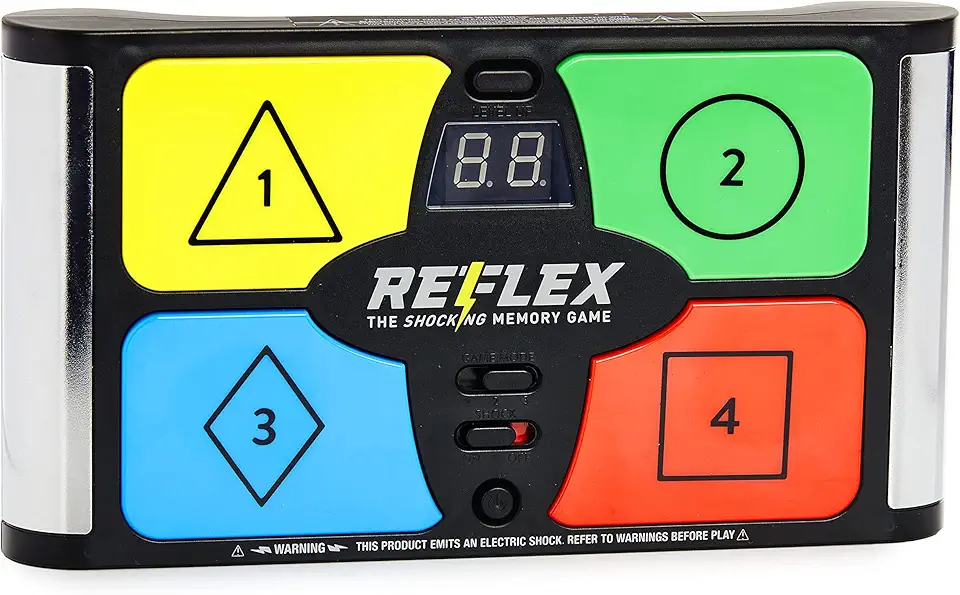 Lightning Reaction Reflex Shocking Memory Game - Electronic Memory Game with a Shock