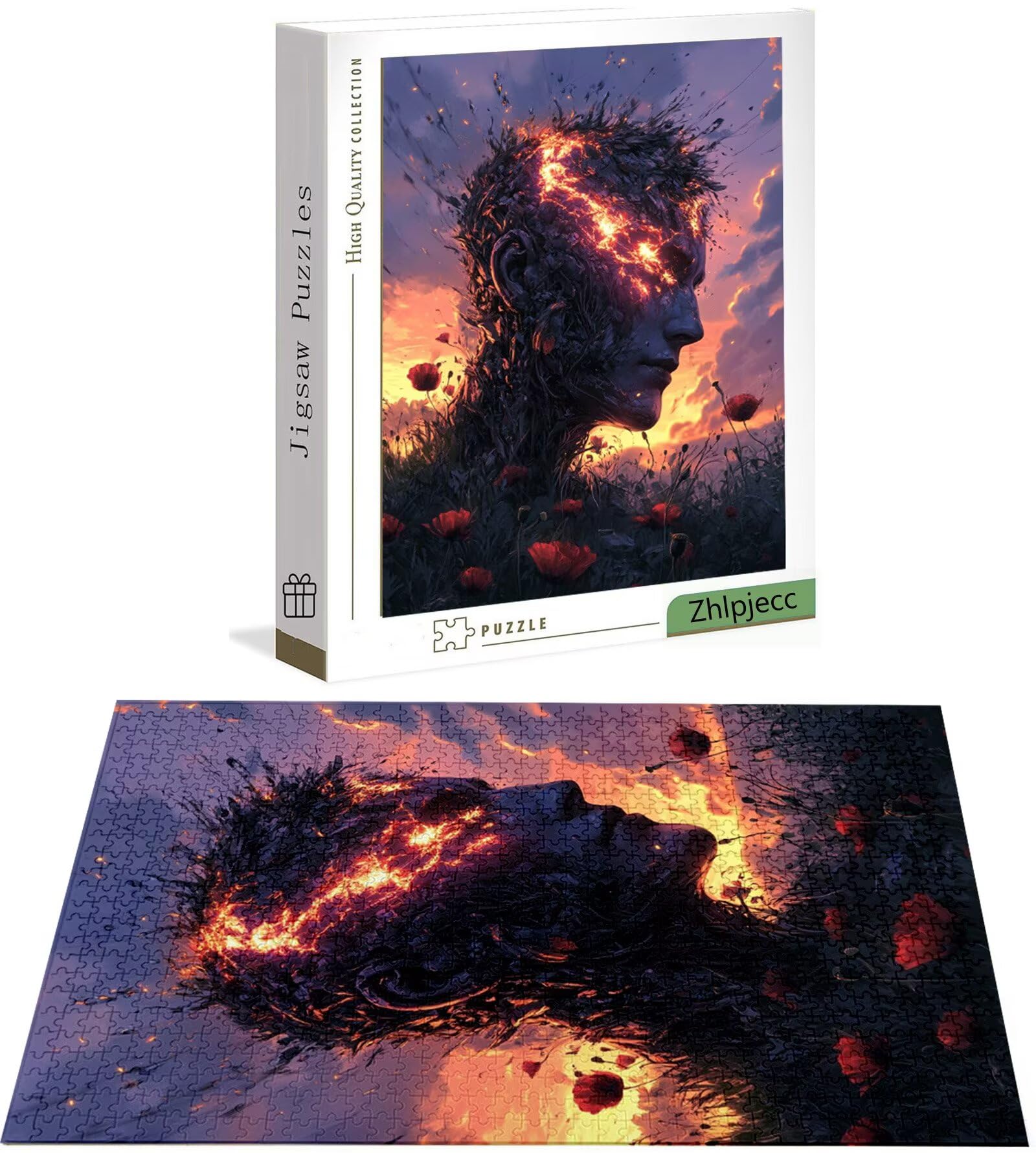 Puzzle 4000 Pièces Rêve, Puzzle 4000 Pièces Adultes et Enfants, Puzzles Bois avec Une Boîte d'emballage Exquise, Jeu Éducatif Puzzles Homme, Noël Decoration Maison, Cadeau Femme, Cadeau Homme H-5734