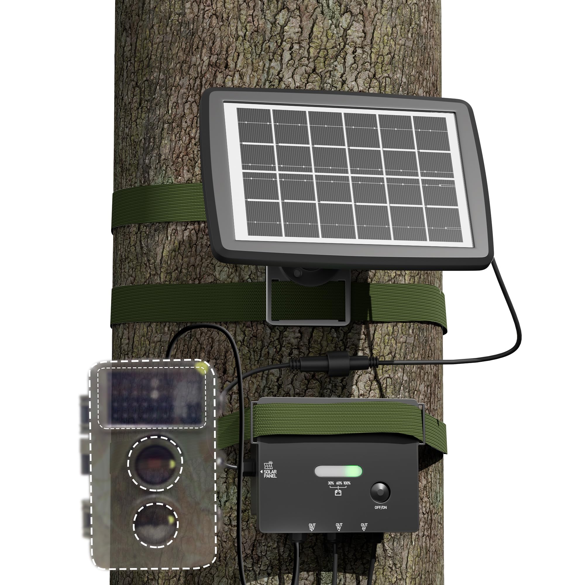 Solar Charger Stealth Cam Fusion Solar Panel Solar Panel For Trail