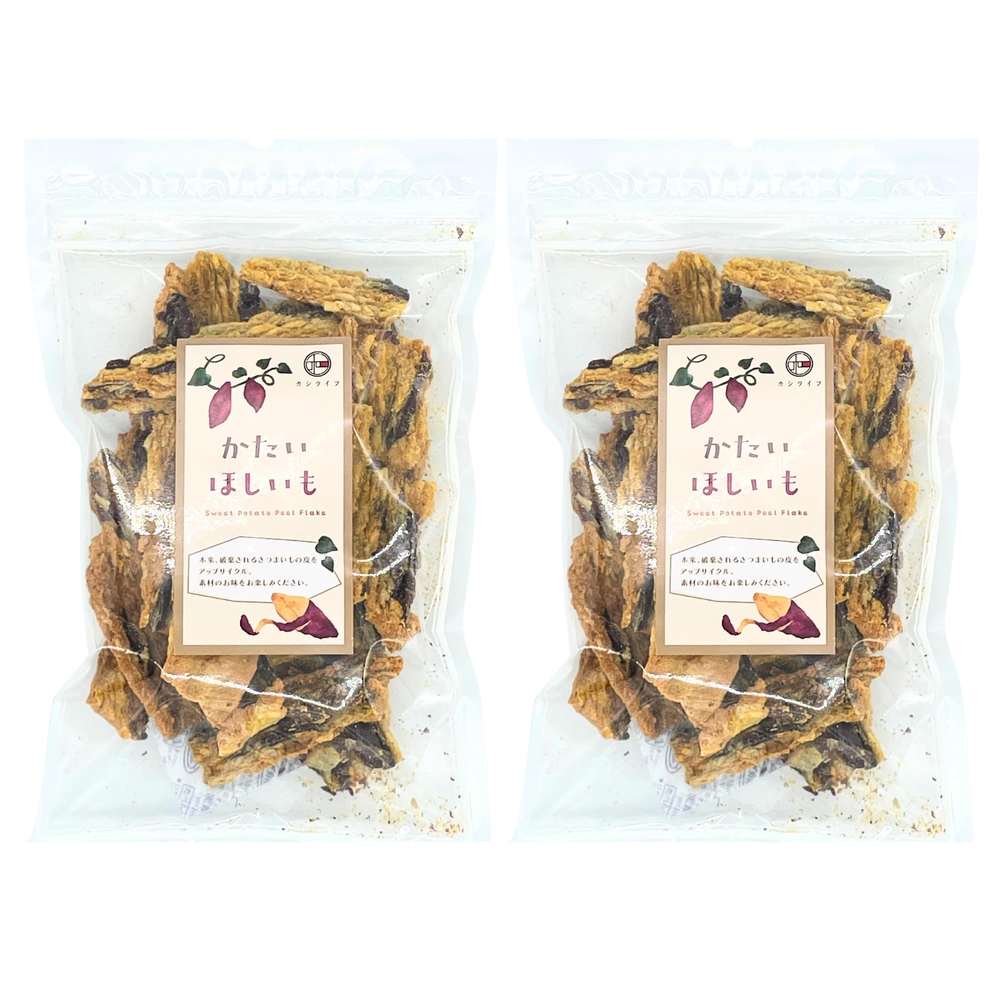 Amazon | カシライフ ほしいもピールフレーク 400g(200g×2袋) かたいお