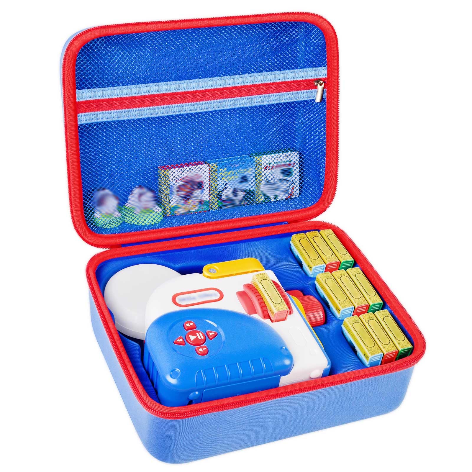 Case Compatible with Little Tikes for Story Dream Machine Books Starter Set Toys Protective Container for Little Tikes for Storytime Audio Play Real for Littles Character Collection (Box Only)