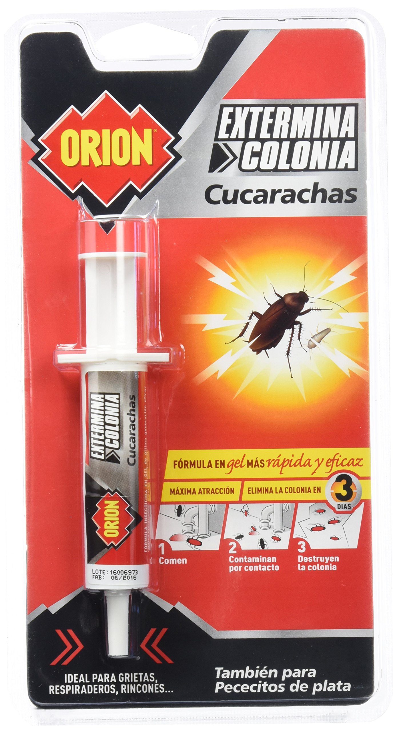 Orion - Jeringa Matacucarachas - [Pack de 5]