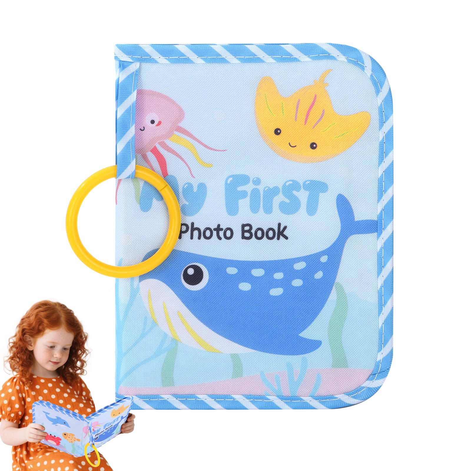 Rhoxshy 4×6 Inch Baby Photo Album First Family Memory Soft - albums frames and journals | Mubboo