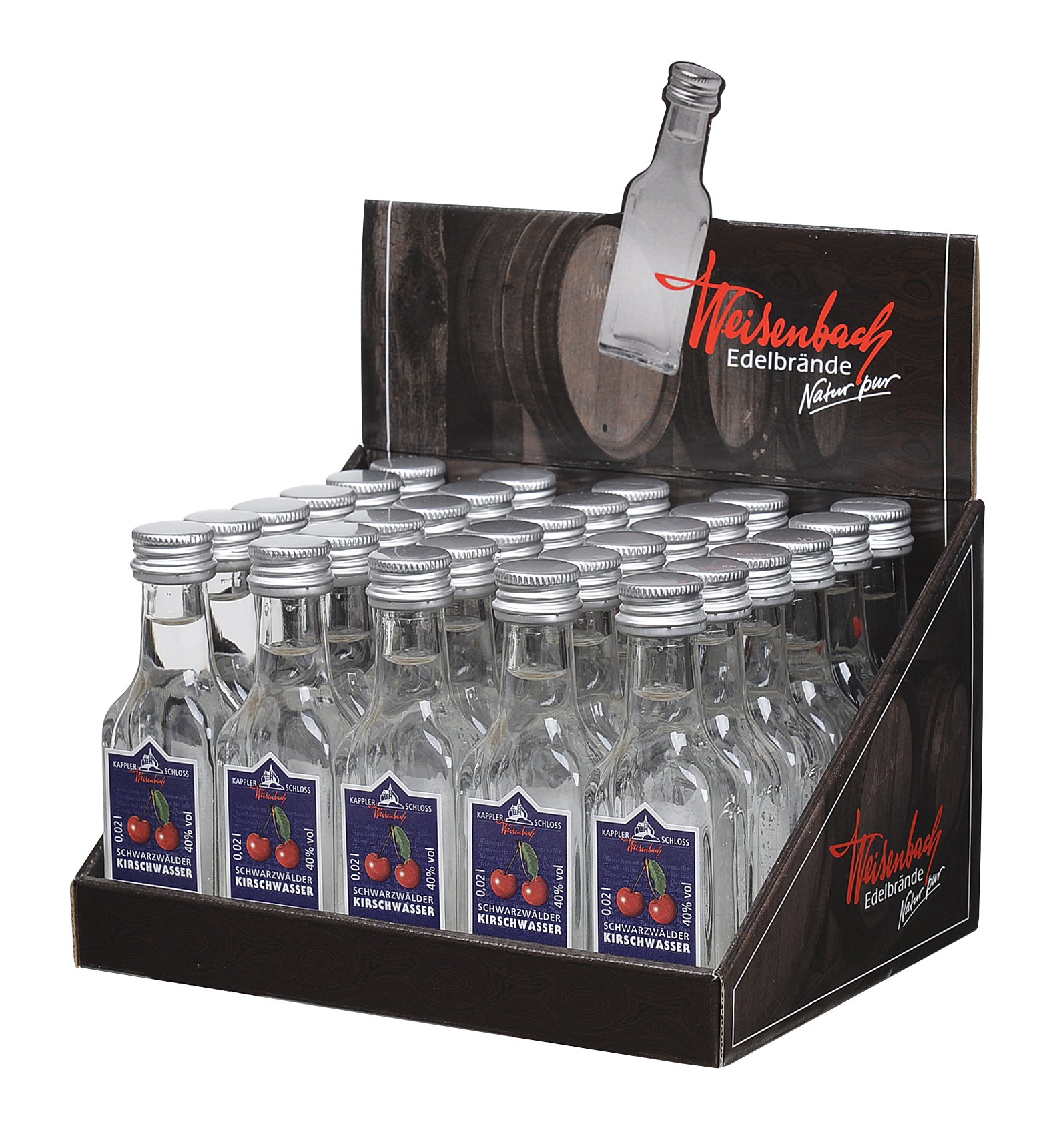 Weisenbach - Schwarzwälder Kirschwasser - 30 x 20 ml