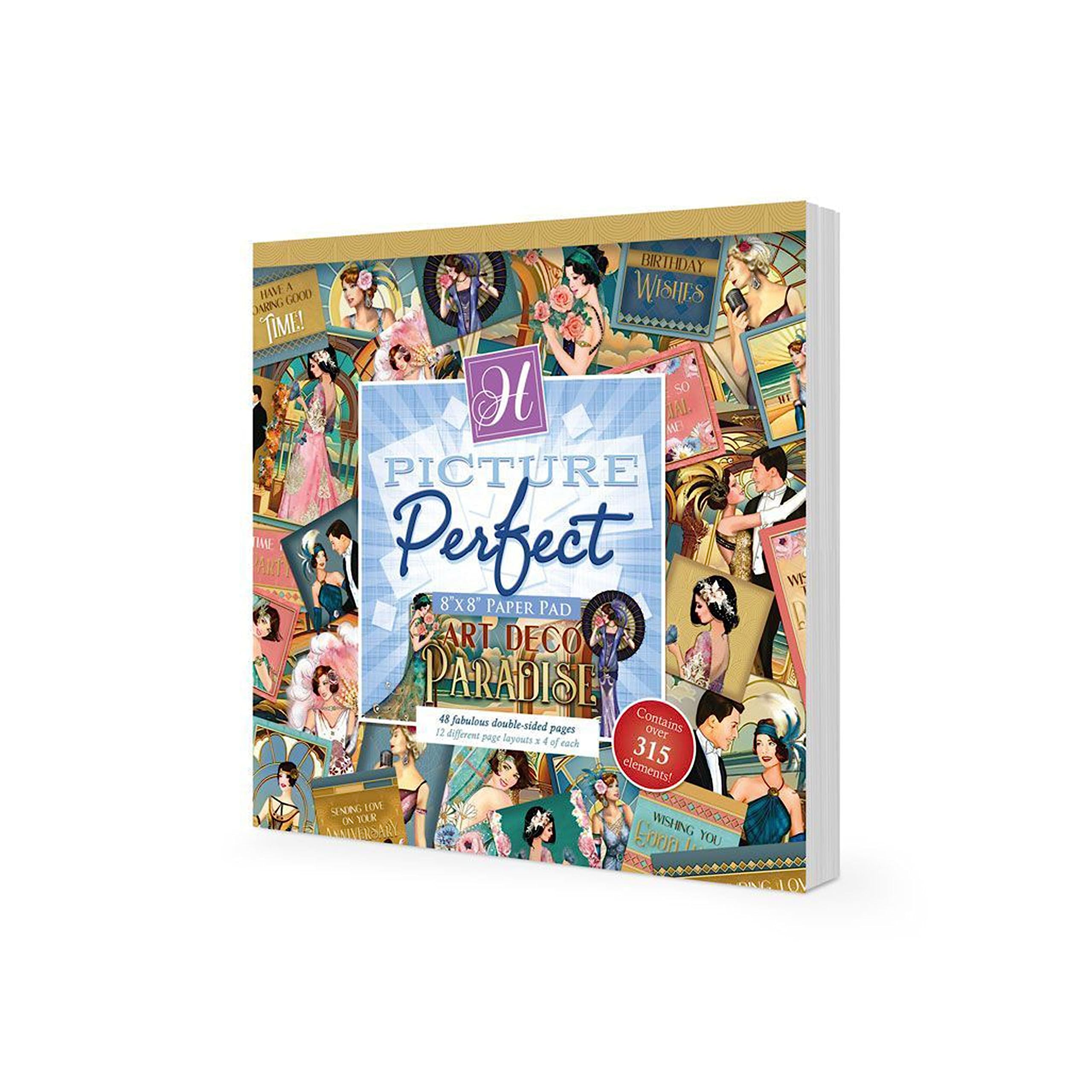 Hunkydory Crafts Art Deco Paradise Picture Perfect Pad