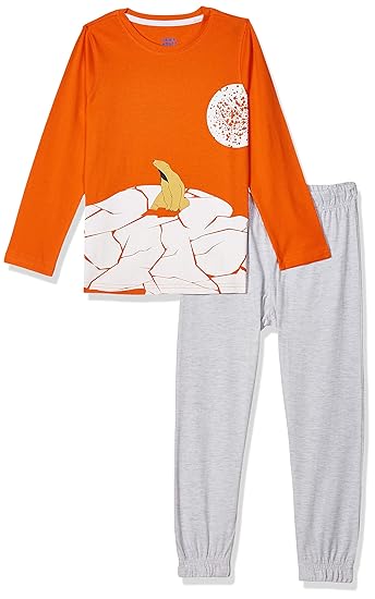 Amazon Brand - Jam & Honey Boys Pyjama Sets, AW20KBSL-FS01, Multicolor 21, 2-3 Years