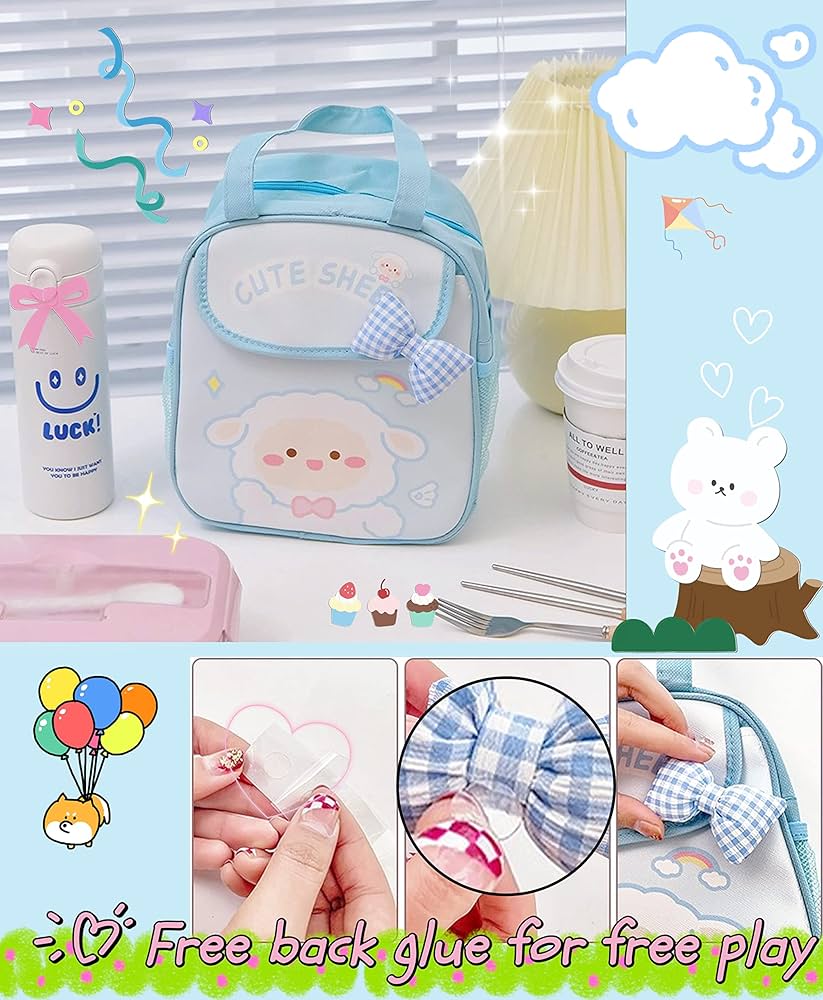 Amazon.com: Paidideng Kawaii Bento Box Bento Lunch Box with