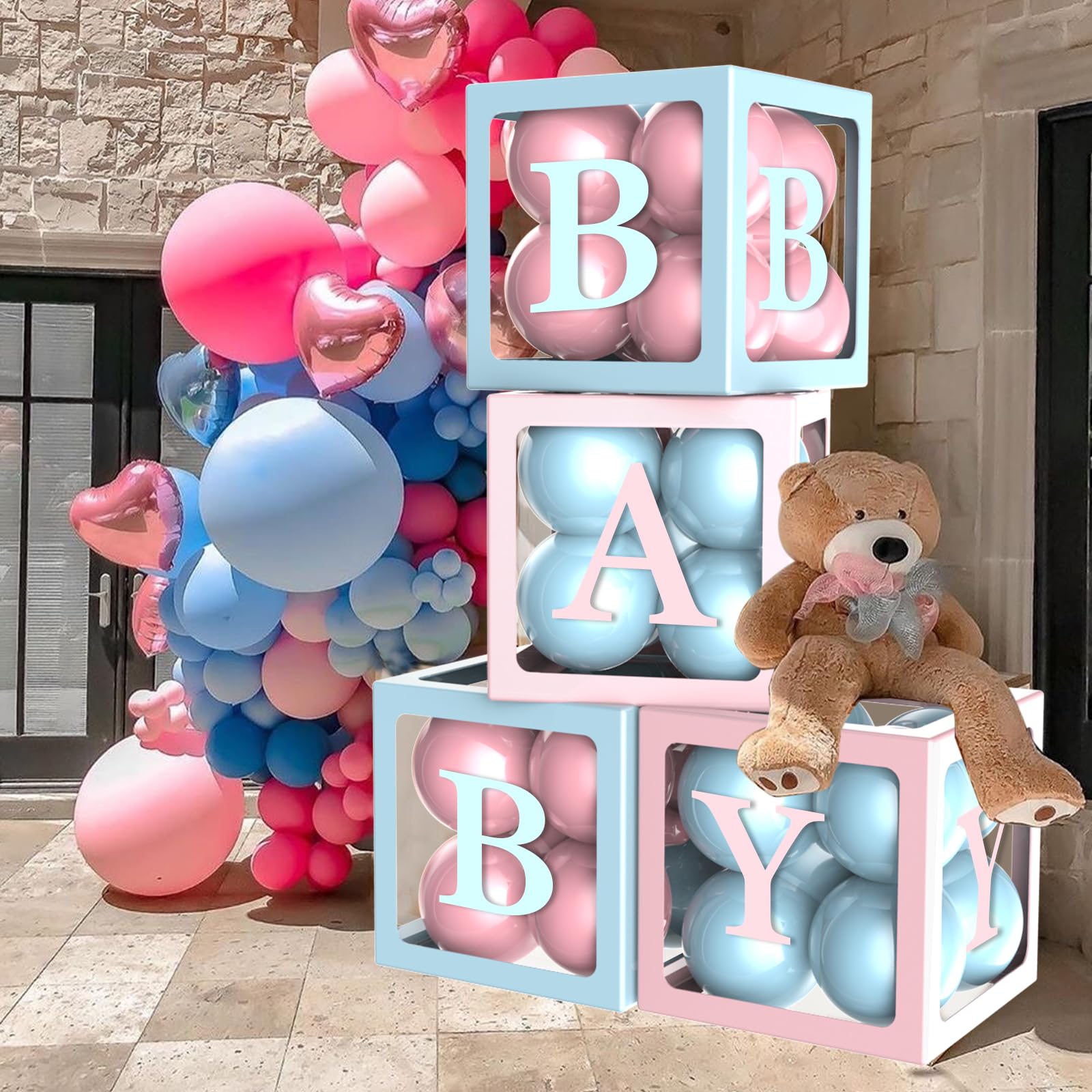 20 Stück Pixel Luftballons - Bunte Geburtstagsdeko Für Kinderpartys