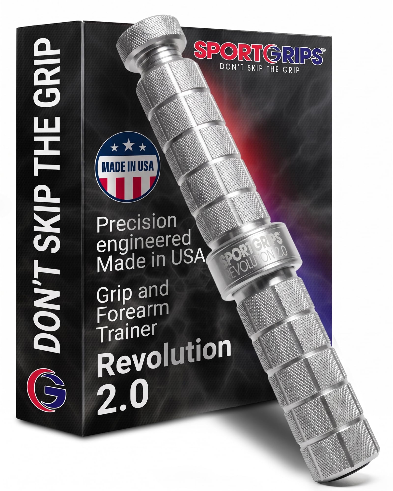 Sportgrips Sidewinder revolución – Muñeca, antebrazo, Agarre endurecedor # 1, Resistencia Ajustable