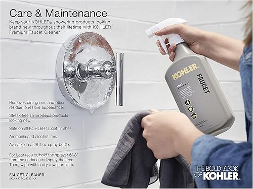 Miniatura 6 de KOHLER Juego de molduras de ducha Parallel Rite-Temp