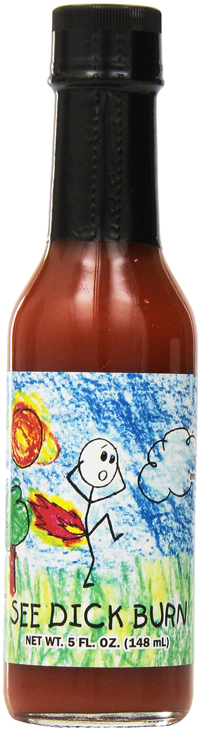 See Dick Burn Hot Sauce, 5 Ounce