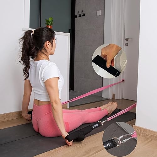 Miniatura 5 de EchoMe Kit de pilates portátil, reformador de pilates de viaje para entrenamiento corporal