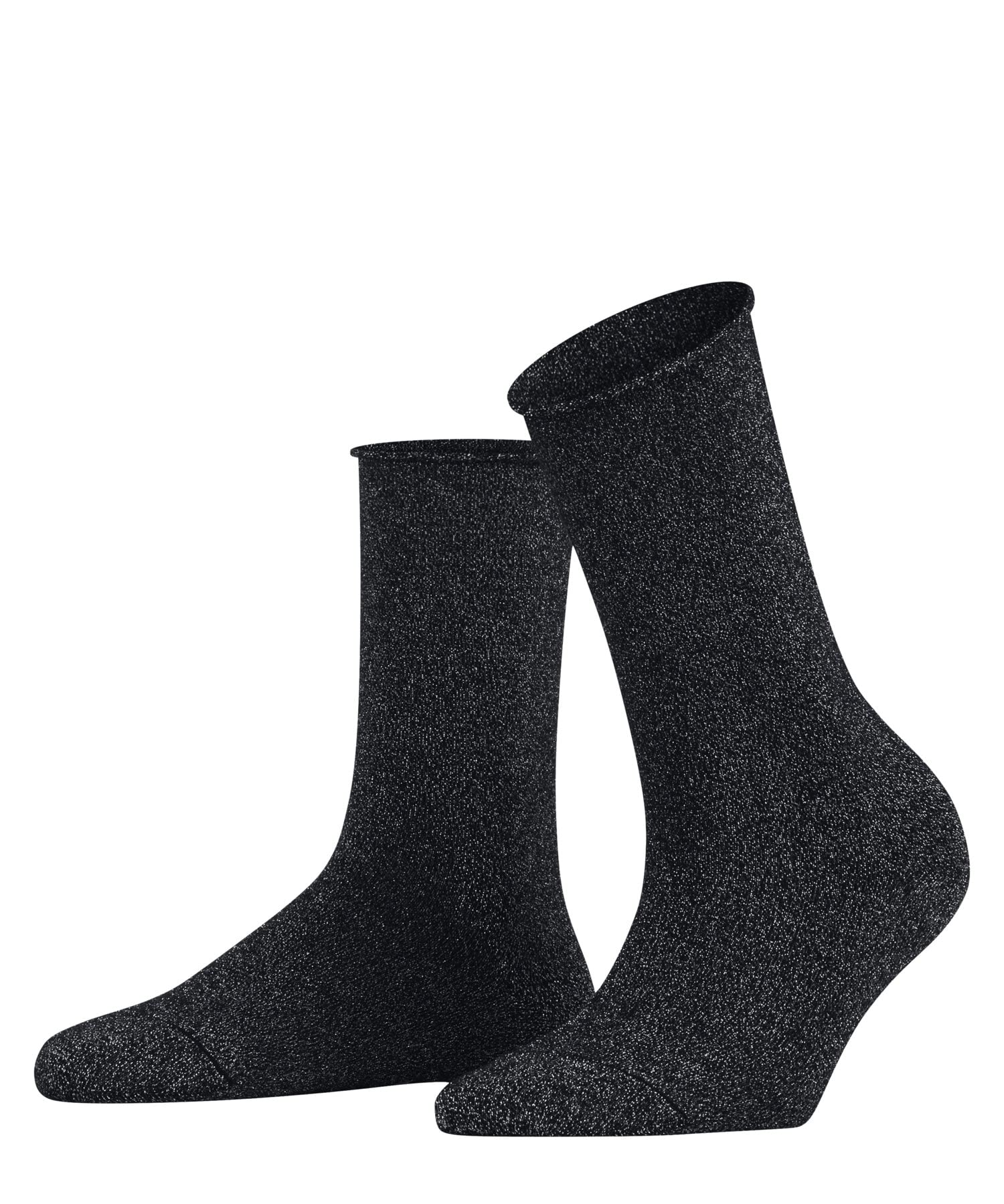 Falke Women's Blue (Dark Navy 6370) New - Eco-Friendly Shiny W So Lyocell Plain 1 Pair Socks, 2.5-5