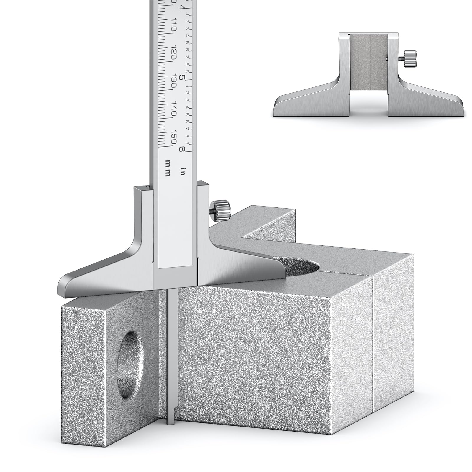 TOOGOND Caliper Depth Base - Precision Measurement -2