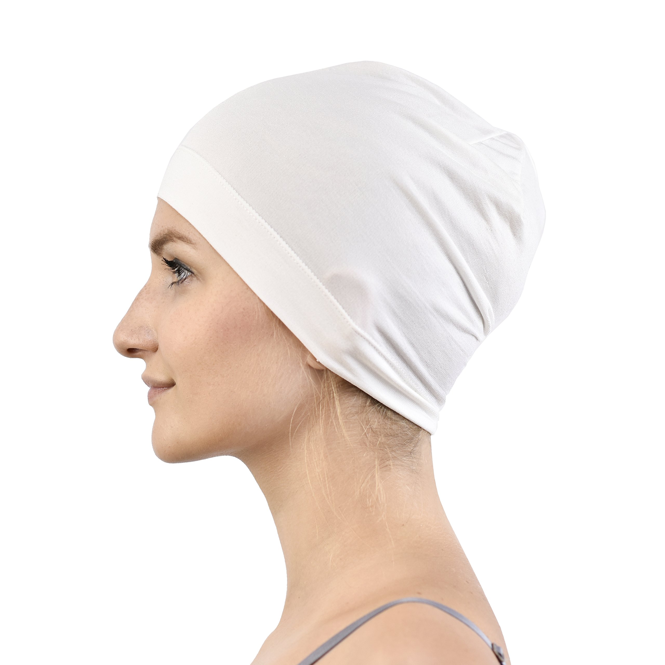 Jasmine Silk Bambus Schlaf Cap - Geeignet für Chemo & Haarausfall - Cardani Chemo Krebs -Hut