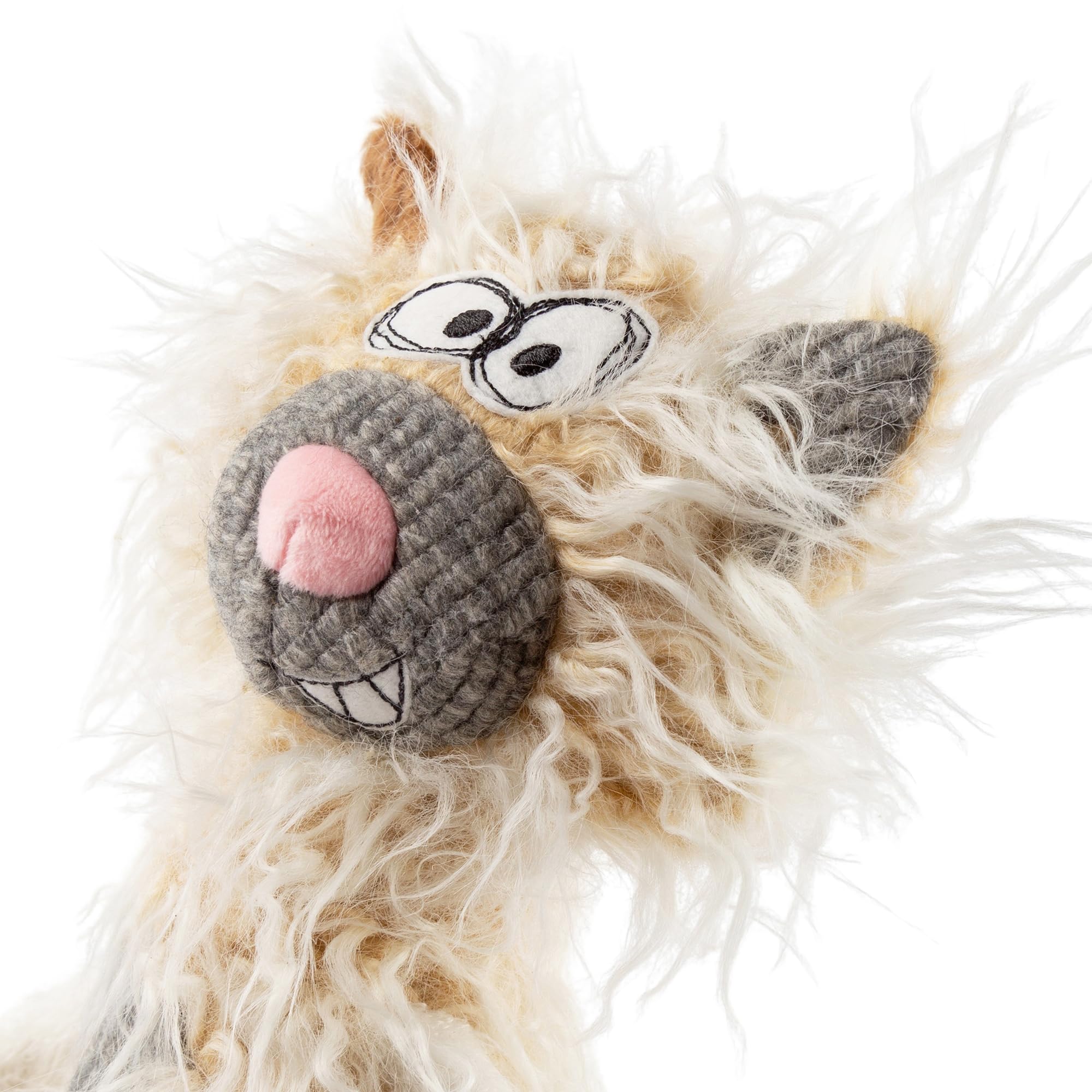 SIGIKID 38243 Kiez Miez Beasts Town Kinder und Erwachsene Kuscheltier empfohlen ab 3 Jahren beige, groß | außergewöhnlichs Design, detailreich, liebenswert - ein echter Freund fürs Leben
