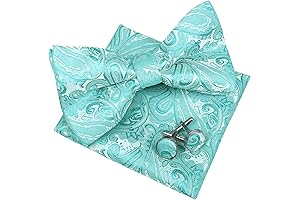 Turquoise Bow Tie for Men