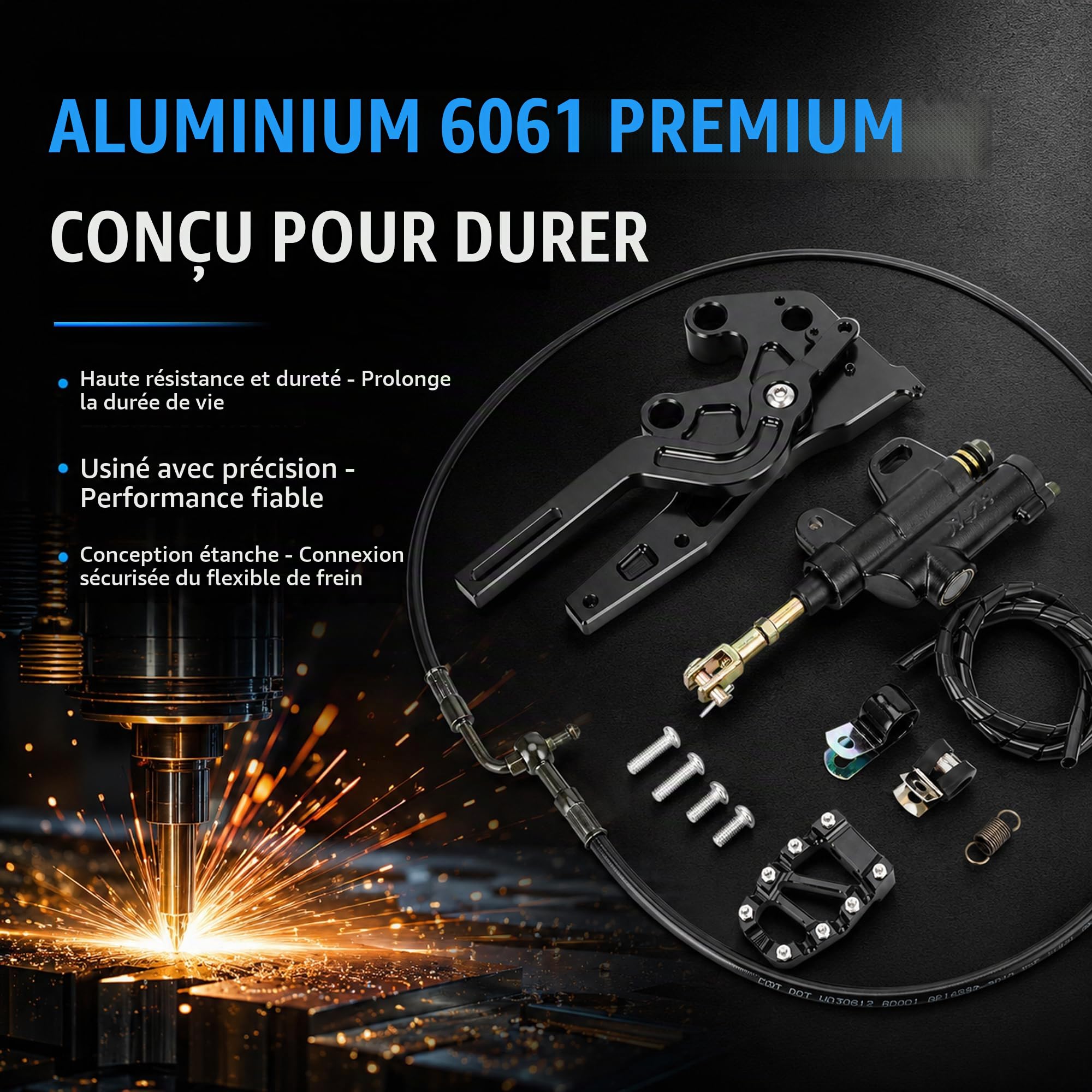 Kit de Frein à Pied arrière Surron Frein arrière Moto pour sur Ron X/S Light Bee X/S for Segway X160 X260