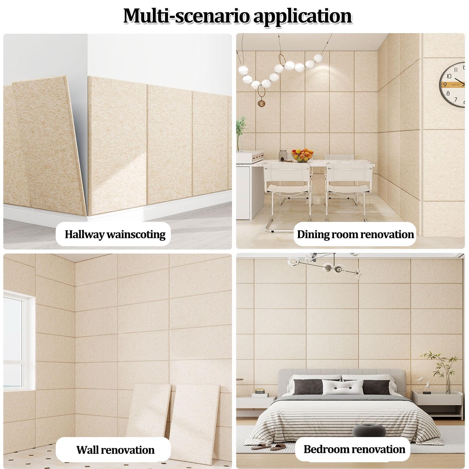 Pannelli murali 3D, rivestimento effetto pietra, 30 x 60 cm | Materiale PET per decorazioni d'interni, mattoni decorativi, arredamento moderno per esterni e interni(Beige,1PCS)
