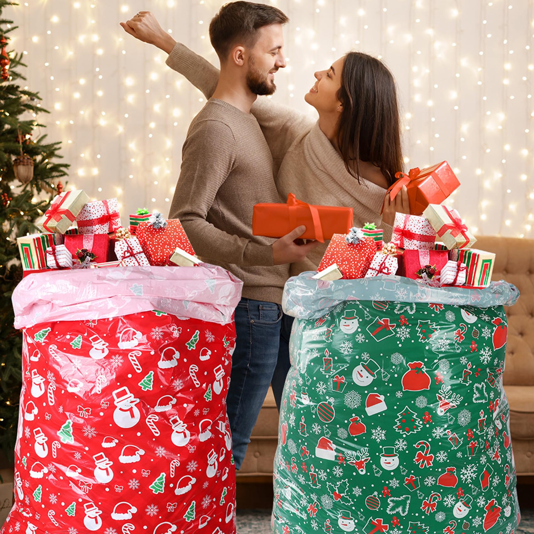 Santa Sacks Large Christmas Bags Wayfair Extra Large Christmas