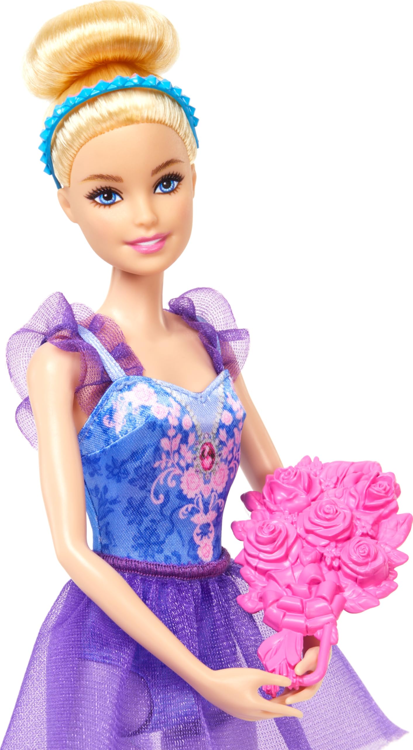 Barbie - Set Ballet Room, include 2 bambole bruna e bionda con outfit a tema balletto e 9 accessori alla moda per outfit extra, giocattolo per bambini, 3+ anni, HXC37