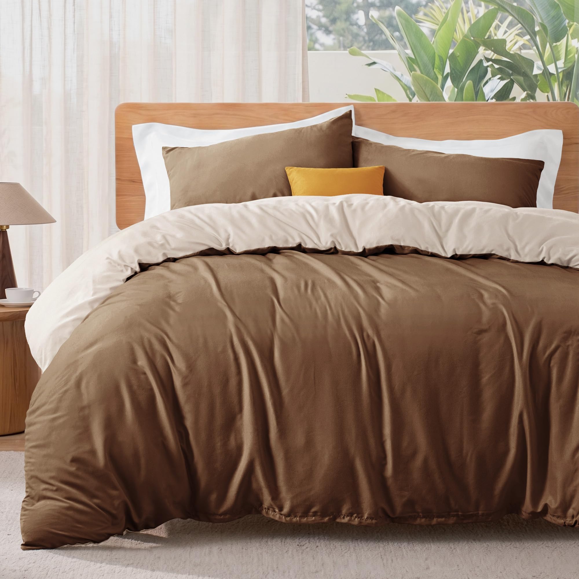 Exclusivo Mezcla Soft Reversible Single Duvet Cover Set with Pillowcase โ image 1