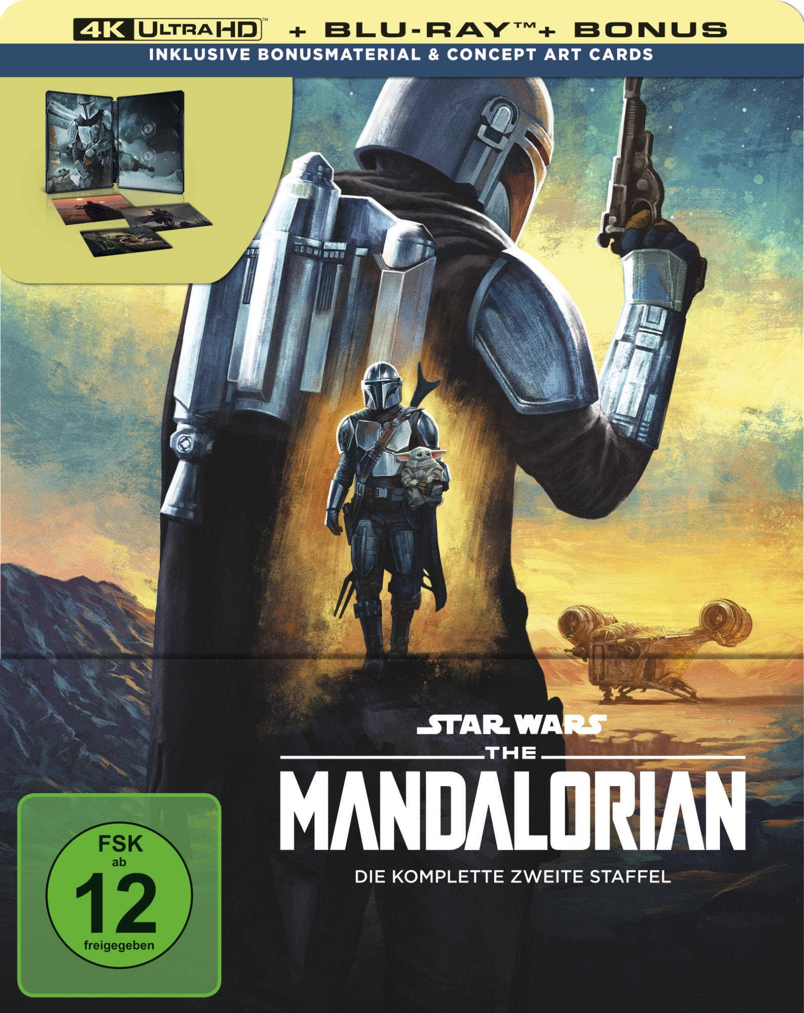 The Mandalorian - Staffel 2 UHD BD (Lim. Steelbook)