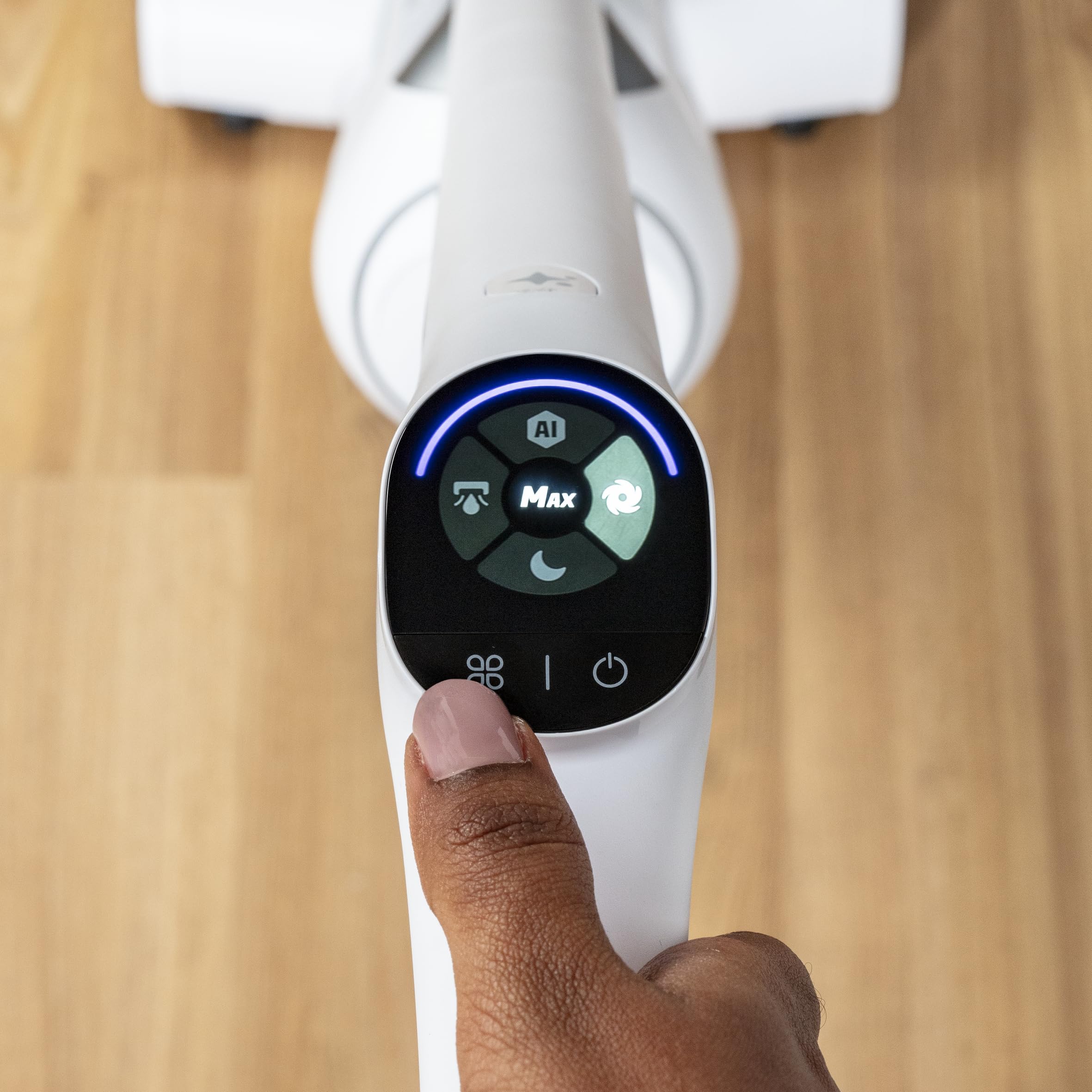 Rowenta X-Clean 10, bezprzewodowy elektryczny mop z technologią mop na mokro i suchy, samoczyszczący i automatyczny, technologia Dual Edge, duży zasięg i wyświetlacz LED, w zestawie dodatkowy filtr