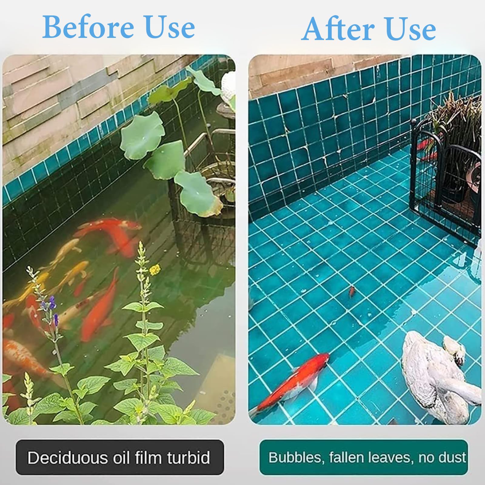 Skimmer Galleggiante per Laghetto, Skimmer Automatico di Superficie con Cestello per Foglie E Aeratore, Pulitore Aspirante per Laghetti da Giardino Piscine E Vasche per Pesci Fino A 10–15m³ 43W