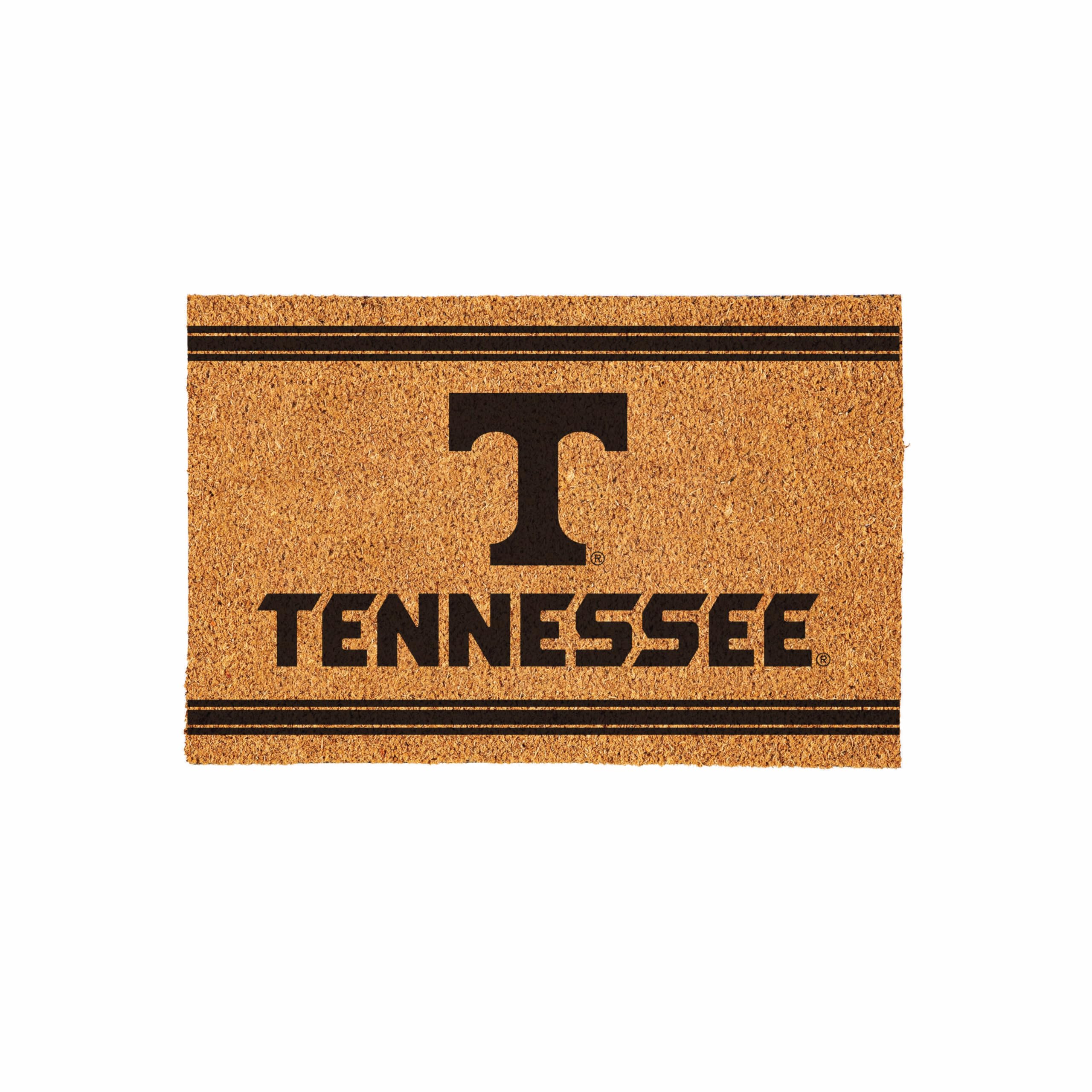 Team Sports America NCAA University of Tennessee Coir Doormat 36